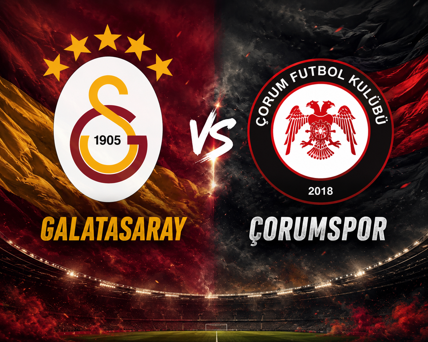 GALATASARAY  - ÇORUMSPOR FK