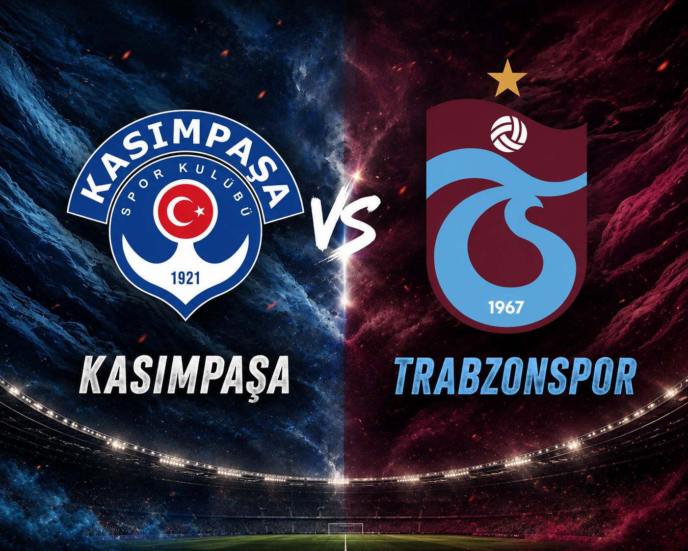 KASIMPAŞA-TRABZONSPOR (DEPLASMAN TRİBÜN BİLETLERİ)